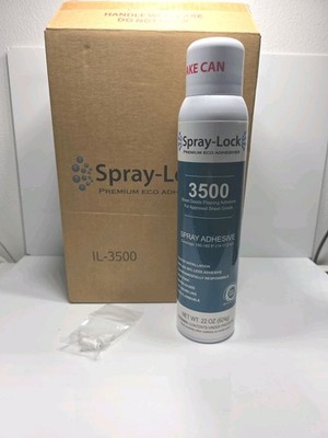 Spray Lock Premium Eco Adhesive - 3500 Sheet Goods Flooring Adhesive Case Of 6