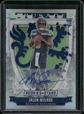 2025 Panini Rookies & Stars #13 Jalen Milroe Crusade Signatures #/99