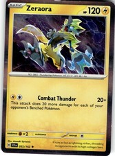 Zeraora - Rare SV07: Stellar Crown 055/142 LP