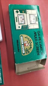 [Rare] Nintendo Game & Watch Green House GH-54, Boxed with Manual, A3017