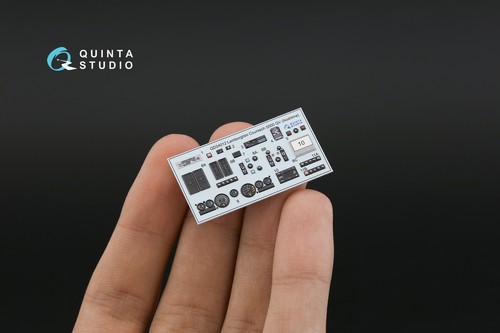 Decalcomania 3D interni Quinta Studio 1:24 Lamborghini Countach 5000 QV per Aoshima - Foto 3 di 13