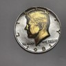 DANBURY MINT 1981 P KENNEDY HALF DOLLAR GOLD & SILVER Colored United State COIN Kennedy