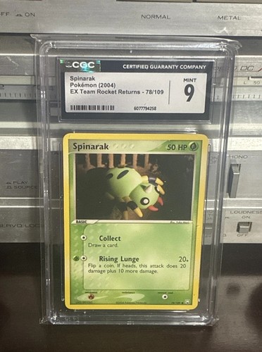 Spinarak graded CGC 9 for sale on eBay