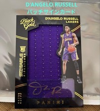 D'Angelo Russell Rookie Autographed Card Panini. rookie card picture