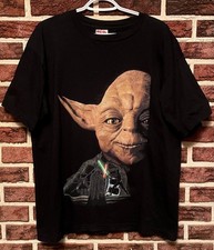 ORIGINAL Vtg 1994 STAR WARS Return of the Jedi YODA T-Shirt Mens Large MINT COND