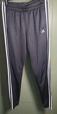 adidas Women's Size S 3-Stripes Track Pants - Black