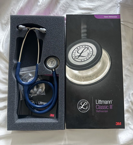 Littmann Classic III Dual Head Stethoscope Navy Blue -UNUSED