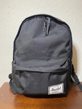 Zaino da viaggio Herschel Supply Co. uomo classico nero cinturino regolabile usato in ottime condizioni
