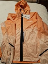 adidas Terrex Womens Ligth Jacket Wind Resistant And Water Vapor Permeability S