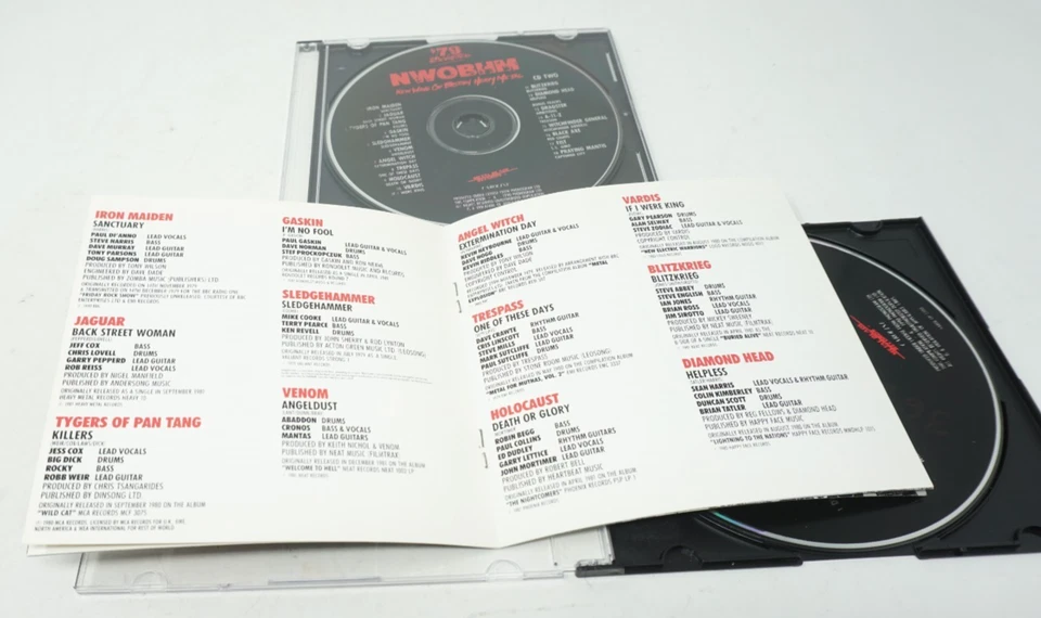 New Wave Of British Heavy Metal ‘79 Revisited by Various Artists (2CD Set, 1990) Foto 2 de 3