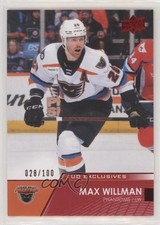 2021-22 Upper Deck AHL Exclusives 28/100 Maxwell Willman Max Willman #61 01ks