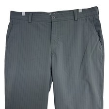 Nike Golf Men  s Tour Performance Lightweight Gray Striped Golf Pants Size 34x30