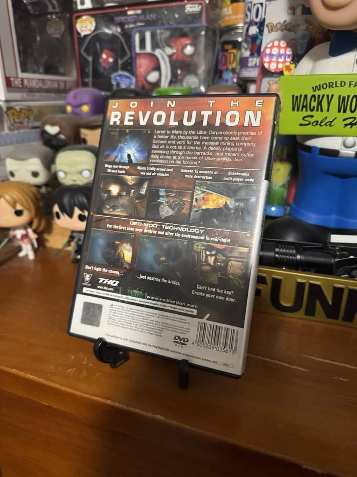 PS2 Red Faction Game w/ Case & Manual Tested PAL - Image 2 of 4