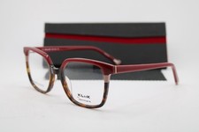 NEW KLIIK DENMARK 775 S412 RED PINK HAVANA FADE AUTHENTIC EYEGLASSES 48-17