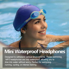Swimming Headphones Bone Conduction Headphones Bluetooth 5.4 IPX8 Waterproof 32G