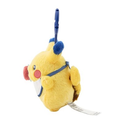 Pokemon Center Original Pikachu Diner Plush Keychain Hamburger