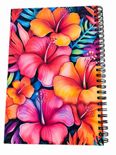 Tropical Journal  Laminated Bookmark Gift Set 6x9 Hardcover 120 Pages