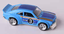 HOT WHEELS CUSTOM WHEEL SWAP LIGHT BLUE MAZDA RX-3 SILVER REAL RIDERS CAR