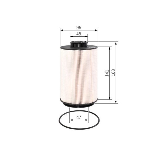 Kraftstofffilter Bosch F026402070 FüR Renault Volvo Deutz Fahr Deutz Fahr-image