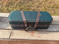 4/4 Double Violin Case with Handles and Backpack Straps Carry-on Violin Case