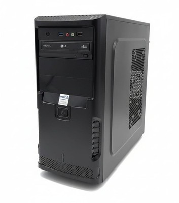 Gigabyte Office Miditower PC Intel Quad Core i7 SSD HDMI DVD seriell parallel