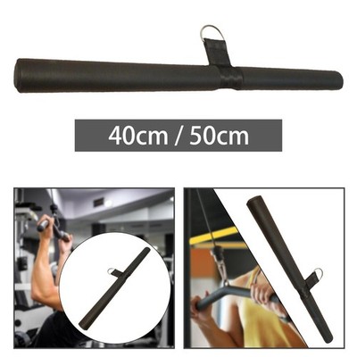 Rotierende gerade Stange Gym Cable Machine Attachments Pulley System Workout