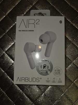 AIRBUDS Air 2 - 2G Second Generation - True Wireless Bluetooth Earbuds - White