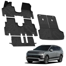 Floor Mat for 2026 Hyundai Ioniq 9 7-Seats All Weather Waterproof TPE Cargo Mat