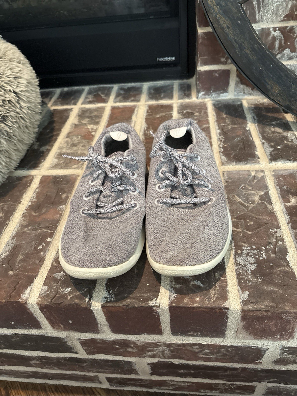 SAOLA Sneakers runner uomo Allbirds lana taglia 9 lana merino comode atletiche grigie