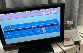 NES ~ RACKET ATTACK ~ Tennis Nintendo Game NES-RE-AUS Game Cart Only Pal A