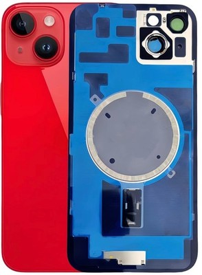 Back Glass replacement for iPhone 14,15,16,17 series with Metal or Magnet or NFC