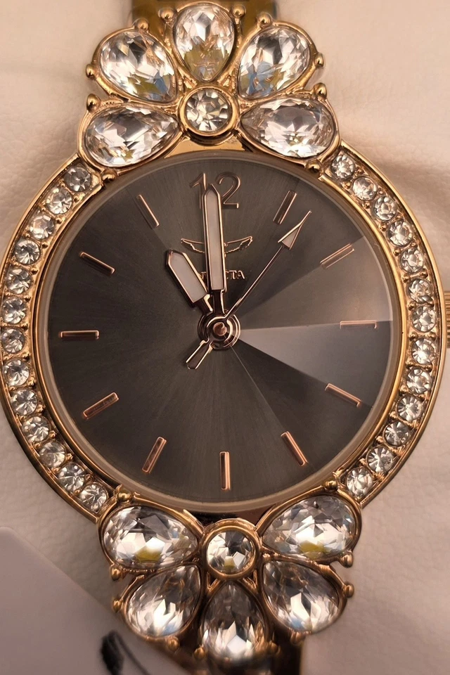 Invicta Wildflower I Women's Watch Rose goldtoned 69110 30mm New In Box #0319 - Image 2 of 4