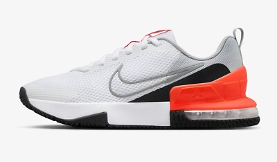Nike Air Max Alpha Trainer 6 Shoes Infrared White Grey Men's Size 8 FQ1833-005