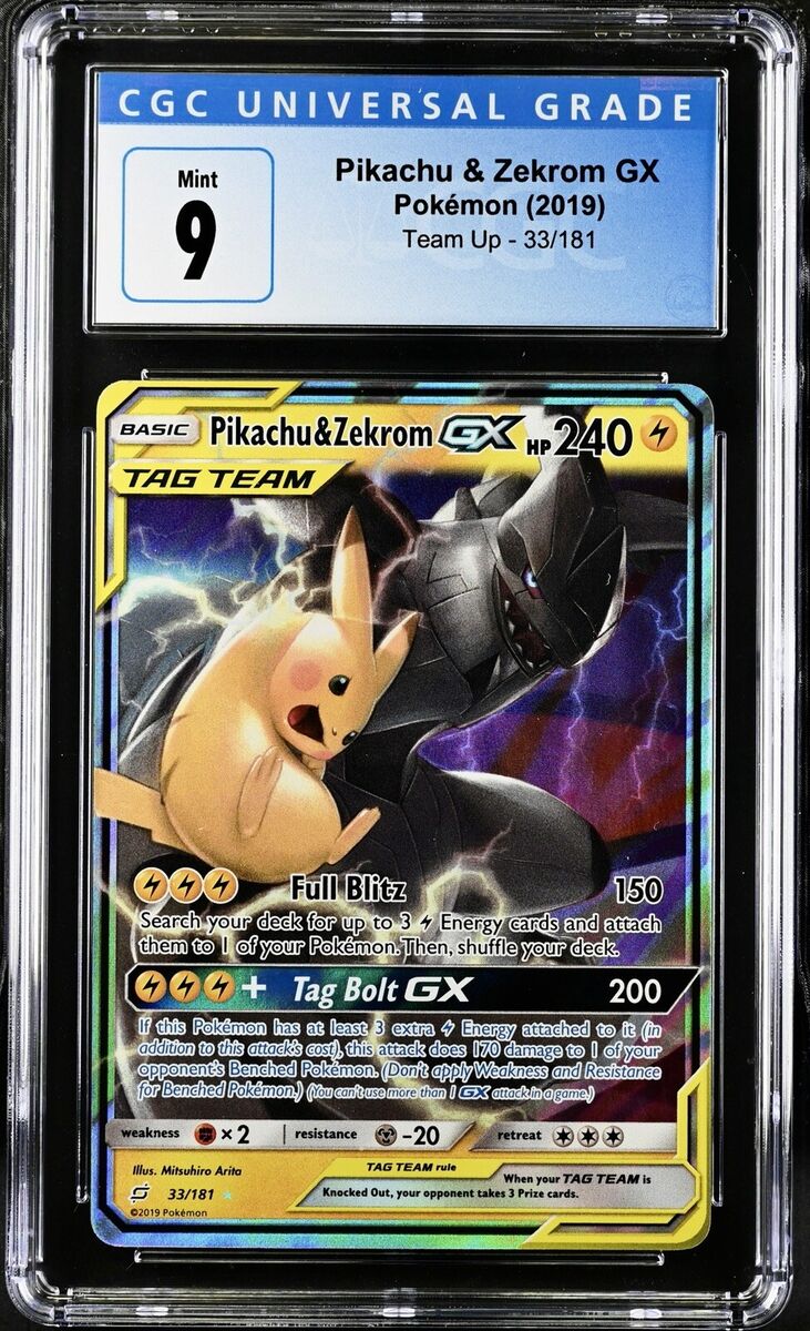 Pikachu e Zekrom-GX / Pikachu & Zekrom-GX (33/181), Busca de Cards