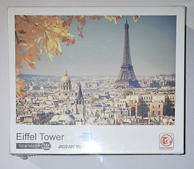 Puzzle 1000 Pièces – Tour Eiffel Paris, Panorama Europe, Adulte (27 X 20 Pouces)