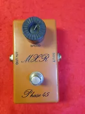 Vintage MXR Phase 45 script logo phaser effect pedal
