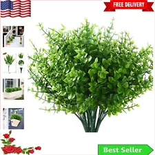 Realistic Artificial Grasses for Garden and Patio Decoration - Set of 8 Bundles