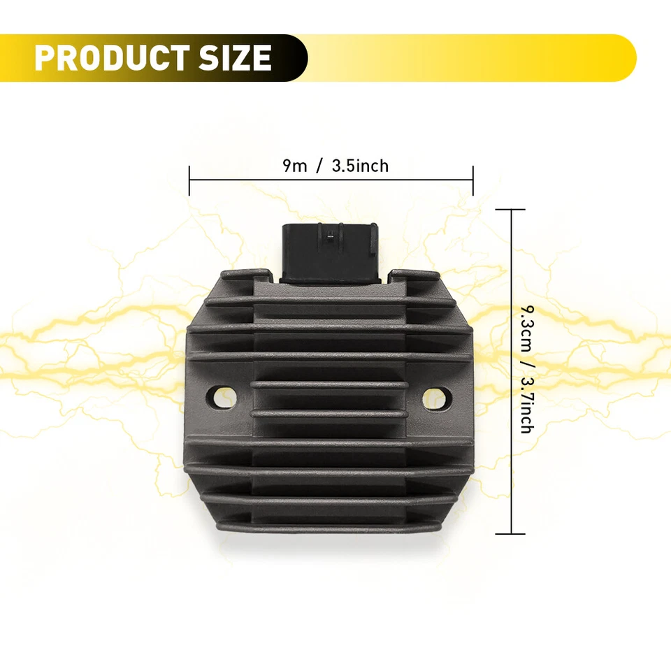 Voltage Regulator Rectifier For Kawasaki MULE 4010 KAF620S 4X4 TRANS 2009-2020 - Image 4 of 4