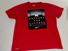 Nike Basketball Red Shirt “Prepare For Liftoff” Mens Size 2XL NWOT!