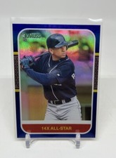 2021 Panini Donruss Alex Rodriguez #253 Holo Blue 14 All-Star Variation