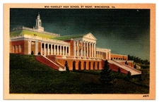VTG Handley High School by Night, Exterior, Winchester, VA