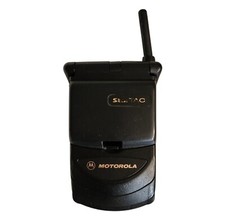 Vintage Motorla StarTAC Black Flip Cellular Phone ST868W Verizon 