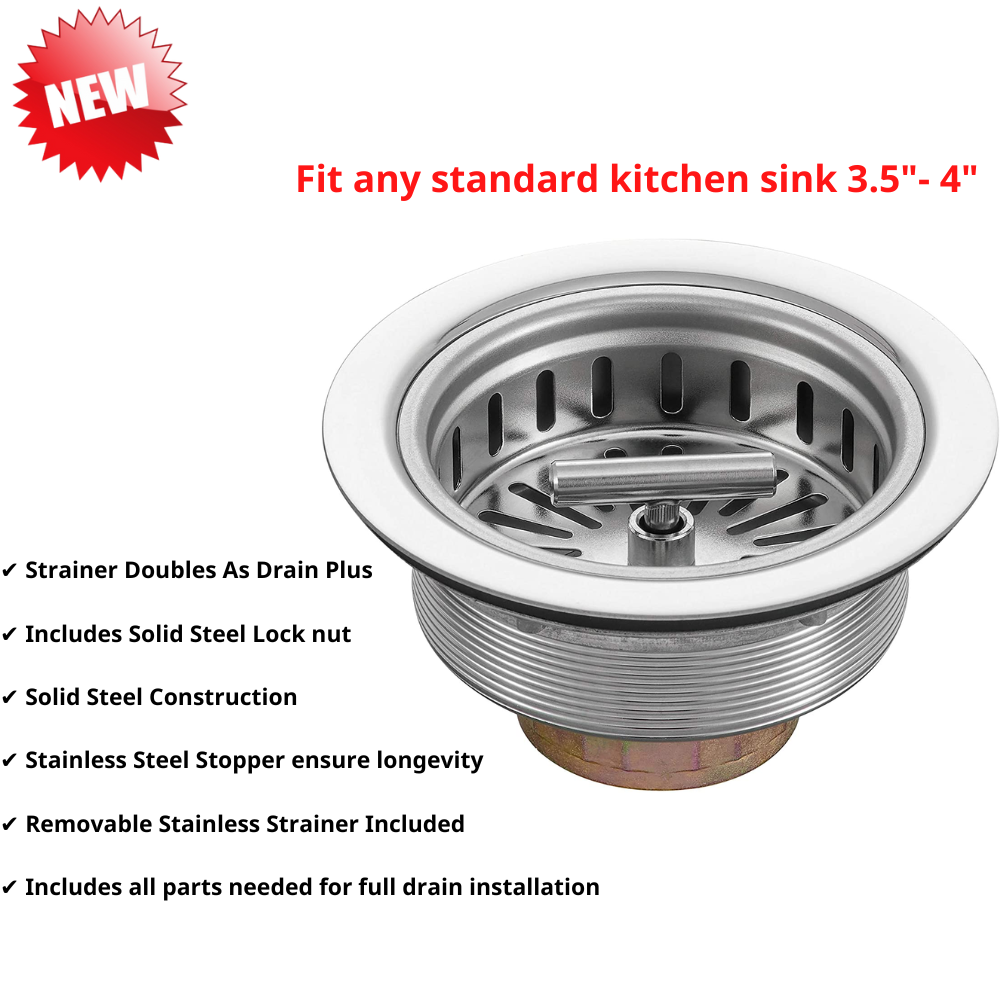 Replace Kitchen Sink Strainer Dandk Organizer