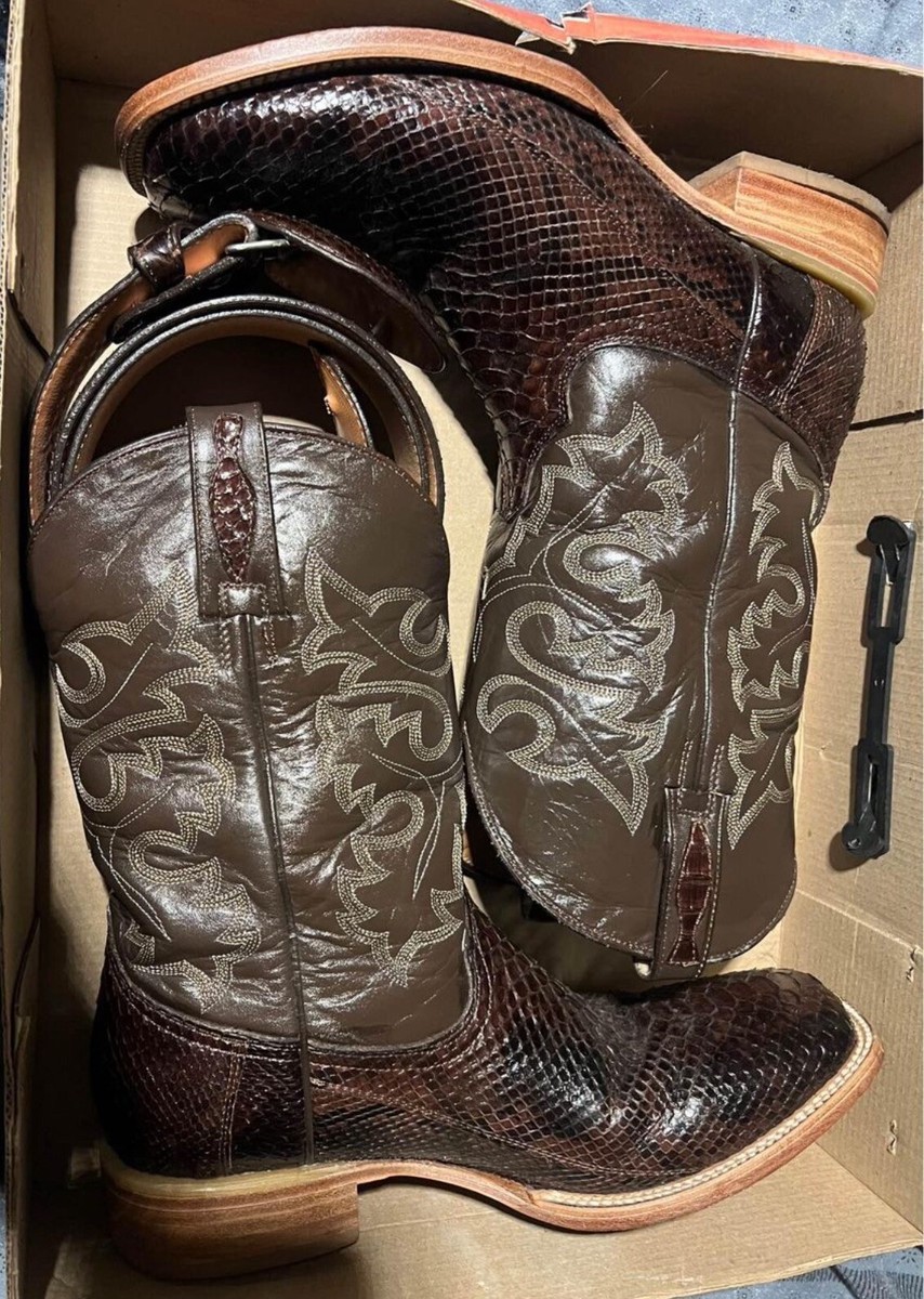 Python S-toe boots Belt For men Boots Sz10 Belt Sz 44 Herencia