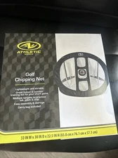Athletic Works Golf Chipping Net 33 in W x 30 in x 22.5 in H NEW