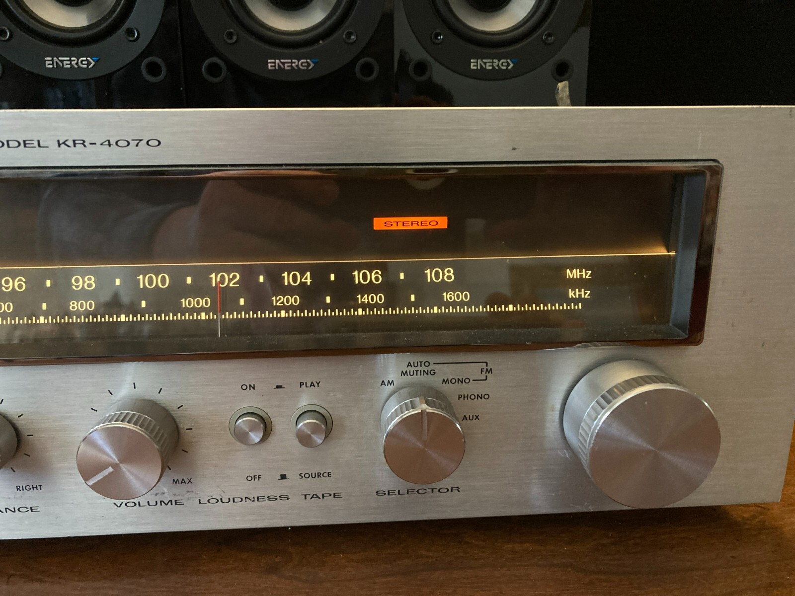 vintage kenwood receiver model kr4070 eBay