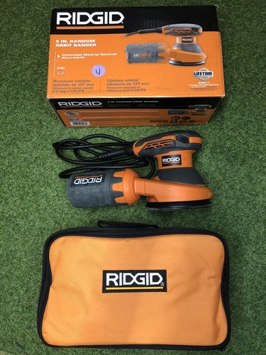 RIDGID 5in 120V Random Orbit Sander (R26011)