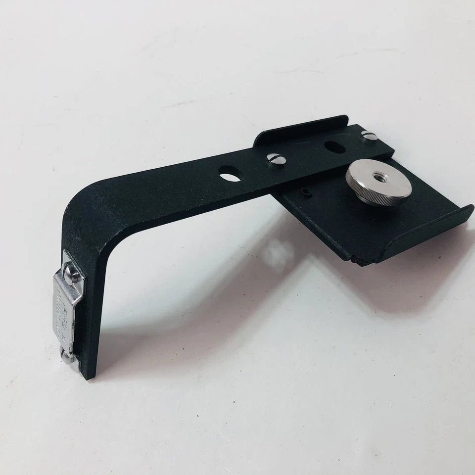 Soporte Rollei Reflex L con accesorio de mango de flash de placa base para cámara TLR de colección Foto 2 de 4