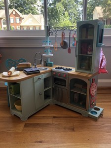 american girl gourmet kitchen set ebay