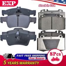 Front Rear Ceramic Brake Pads For Mercedes-Benz E500 E350 CL500 CLS500 CLS550